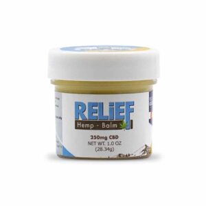 CBD Relief Balm | Fine 1 oz Jars – 250 mg / unit
